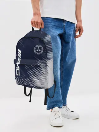 Рюкзак джинсовый / MERCEDES / Мерседес