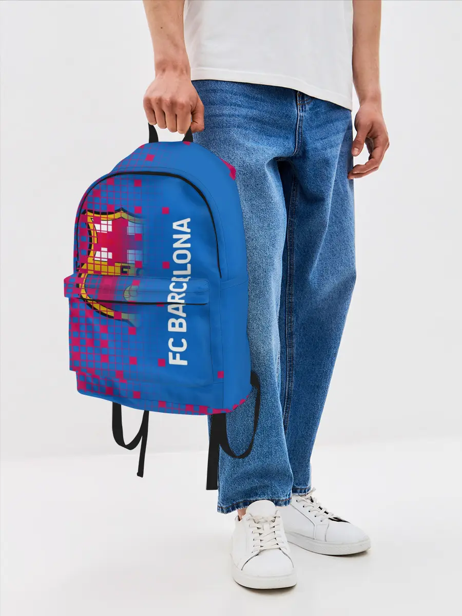 Рюкзак джинсовый / FC BARCELONA