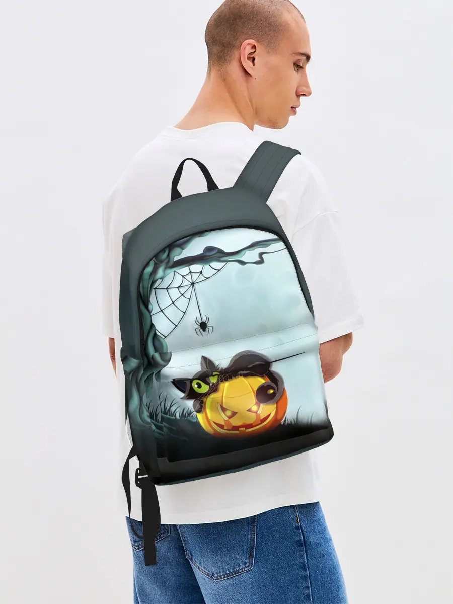 Рюкзак джинсовый / HALLOWEEN.