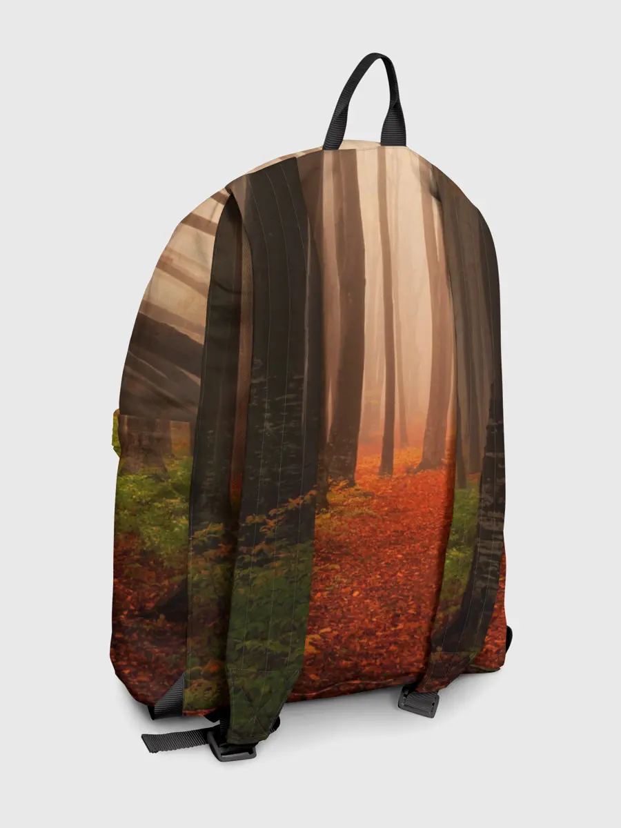 Рюкзак джинсовый / Осенний лес