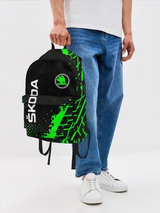 Рюкзак джинсовый / SKODA / Шкода