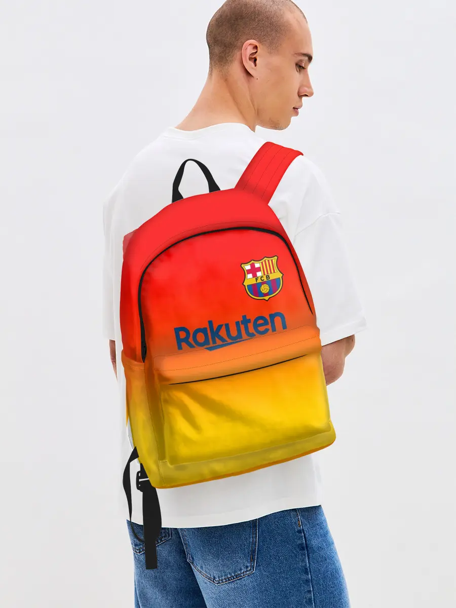 Рюкзак джинсовый / FC BARCELONA