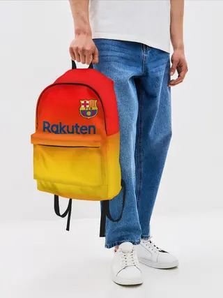 Рюкзак джинсовый / FC BARCELONA