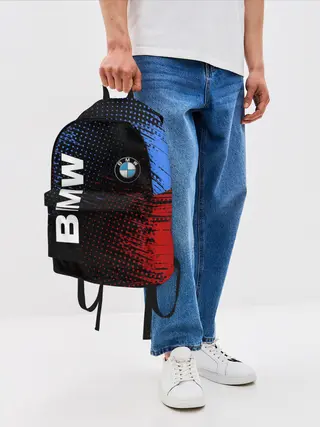 Рюкзак джинсовый / BMW / ТЕКСТУРА