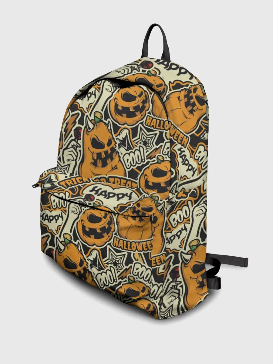 Рюкзак джинсовый / Хэллоуин