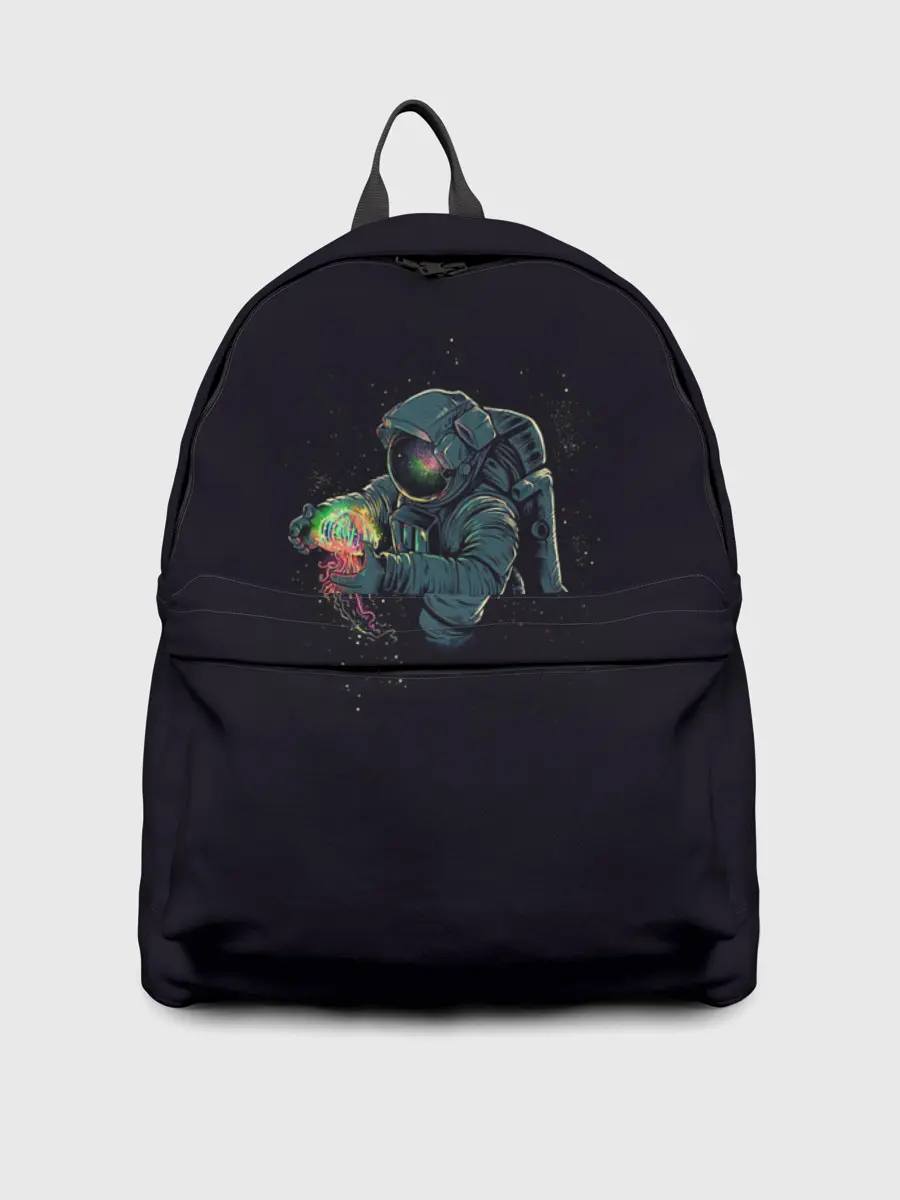 Рюкзак джинсовый / Космонавт