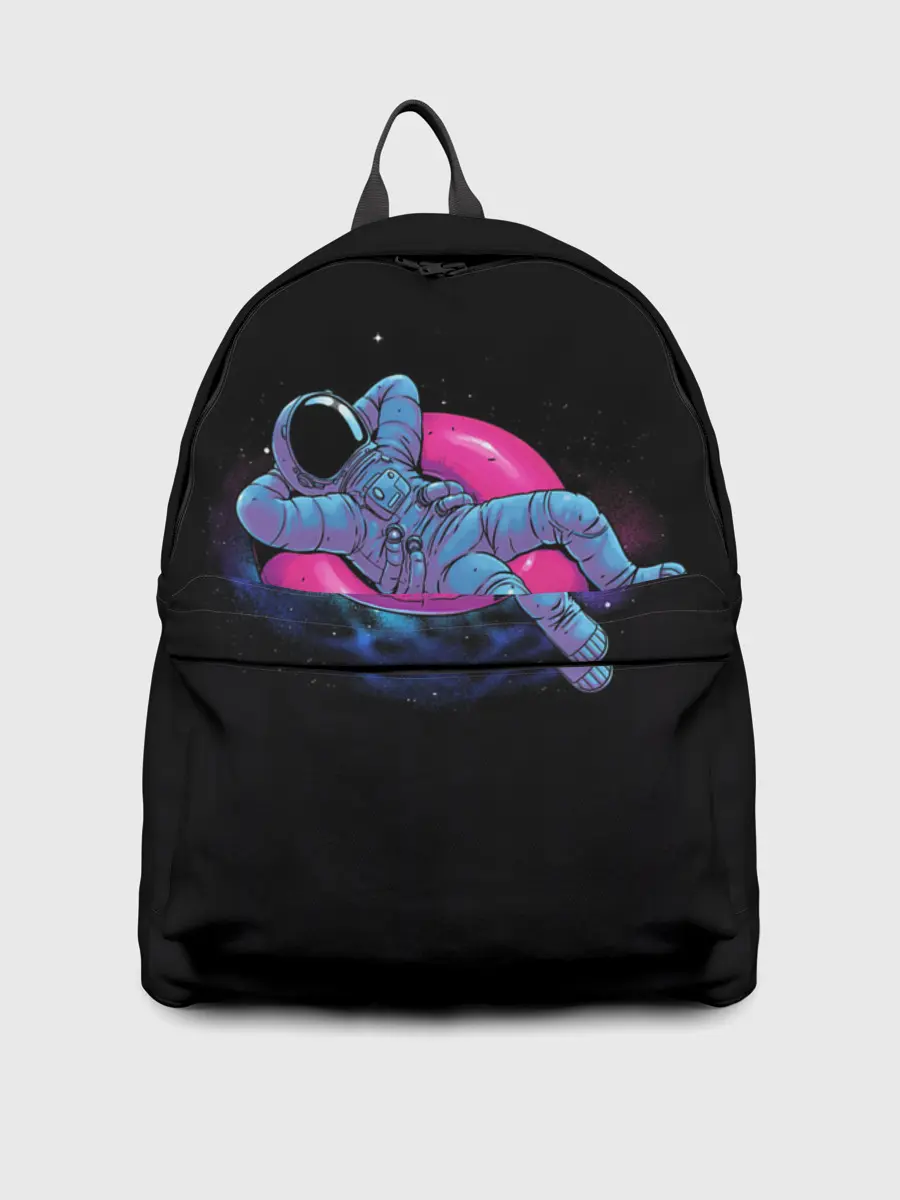 Рюкзак джинсовый / Отпуск космонавта