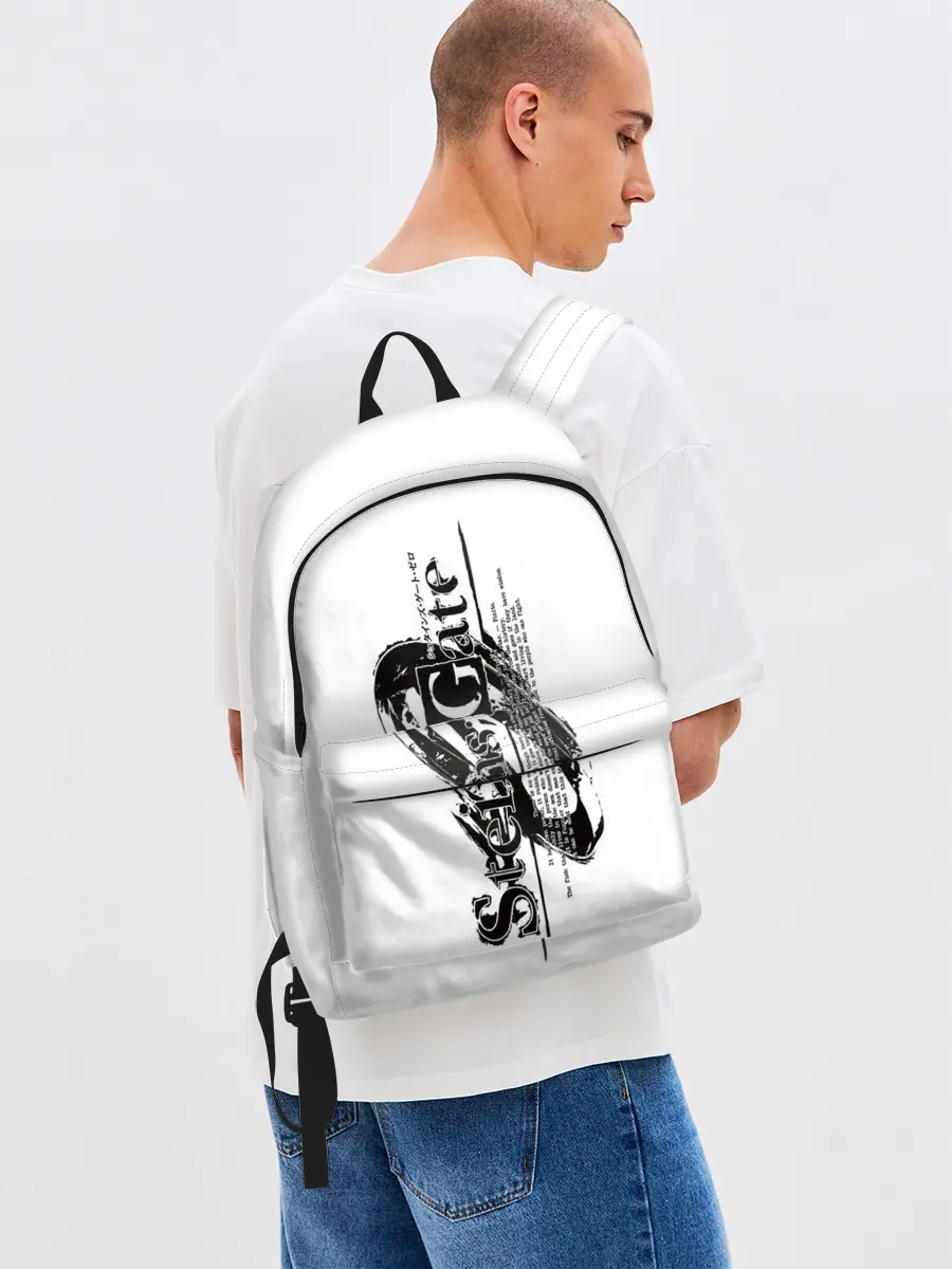 Рюкзак джинсовый / Врата Штейна / Steins Gate