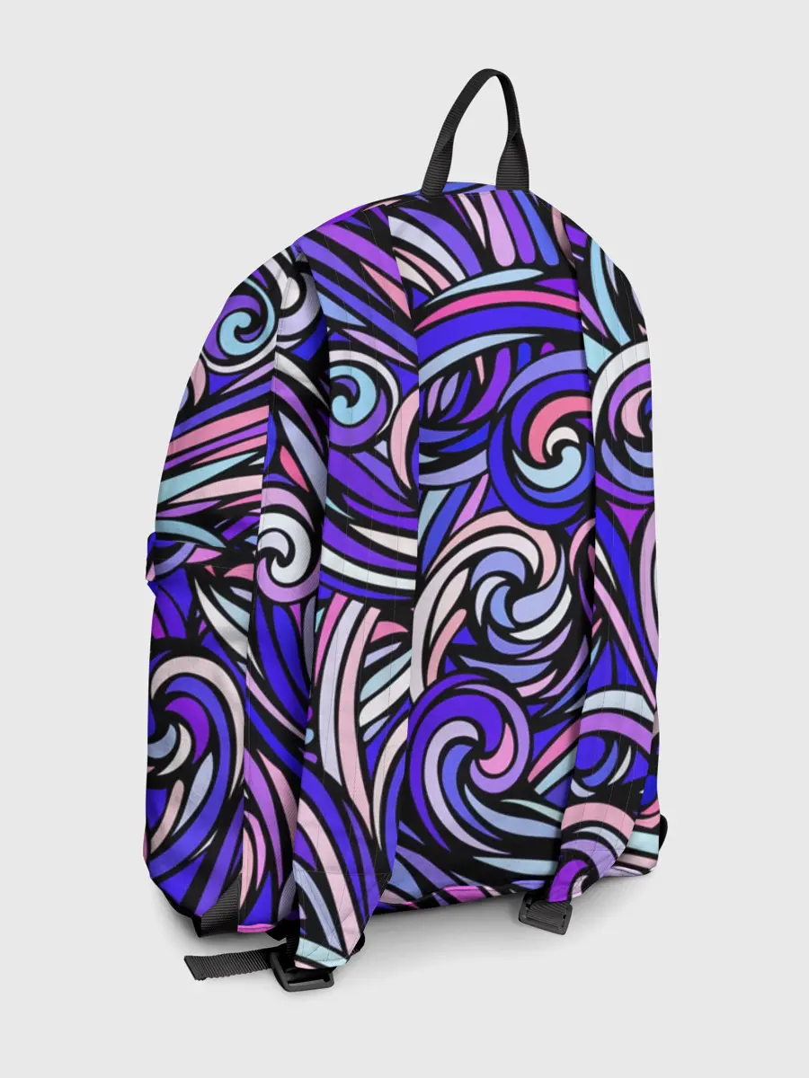 Рюкзак джинсовый / Волны