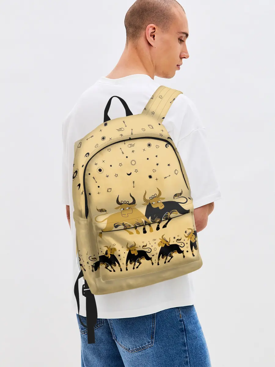 Рюкзак джинсовый / год быка