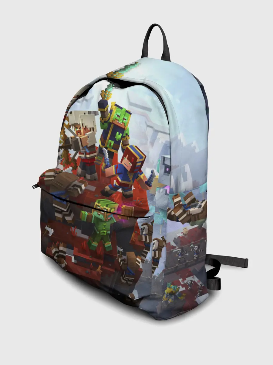 Рюкзак джинсовый / Minecraft Dungeons