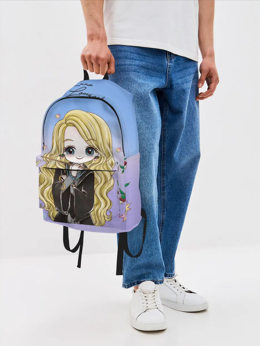 Рюкзак джинсовый / Луна