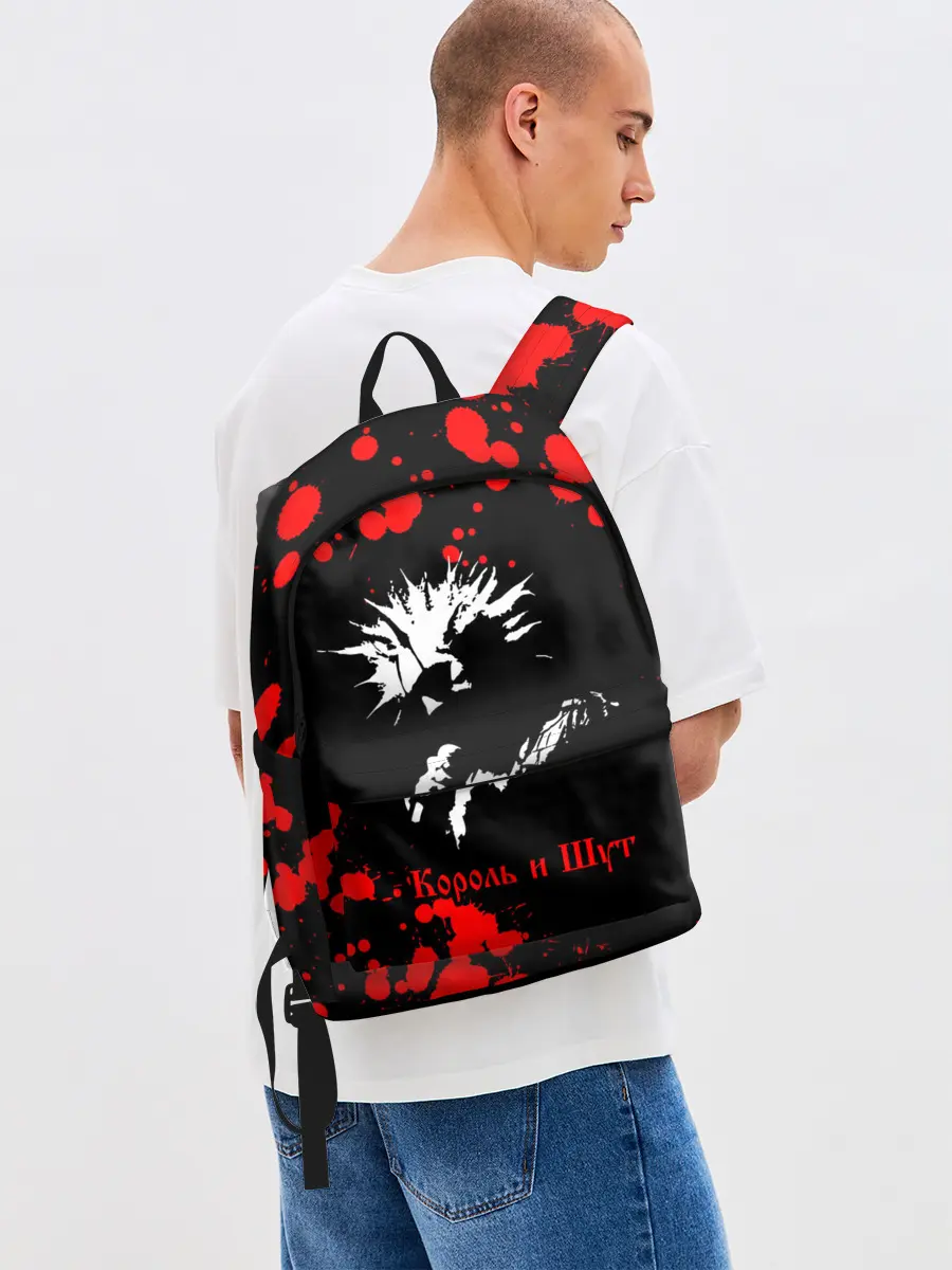 Рюкзак джинсовый / КОРОЛЬ И ШУТ