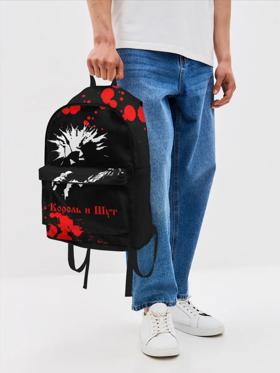Рюкзак джинсовый / КОРОЛЬ И ШУТ