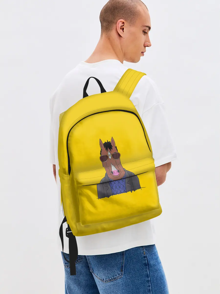 Рюкзак джинсовый / Конь БоДжек