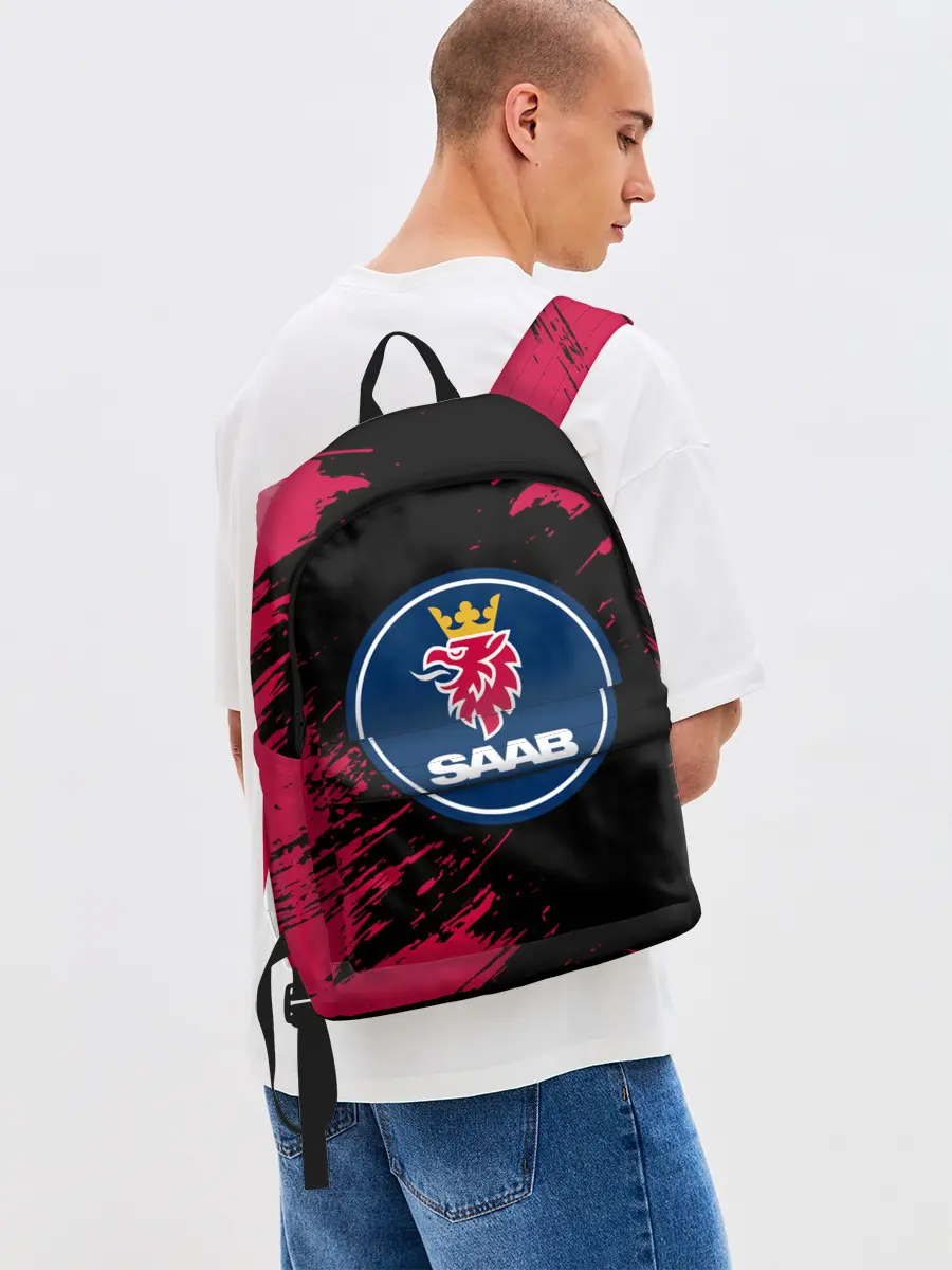 Рюкзак джинсовый / SAAB / Сааб