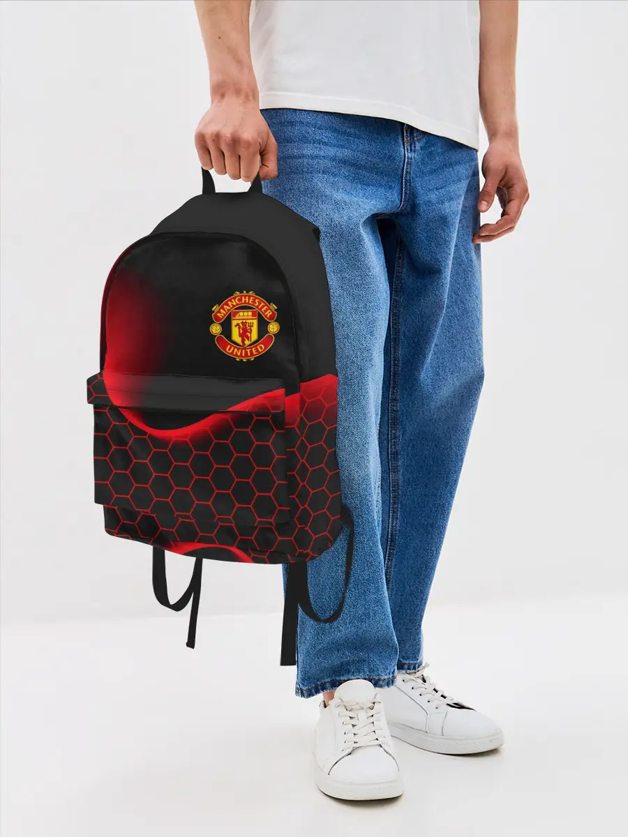 Рюкзак джинсовый / MANCHESTER UNITED