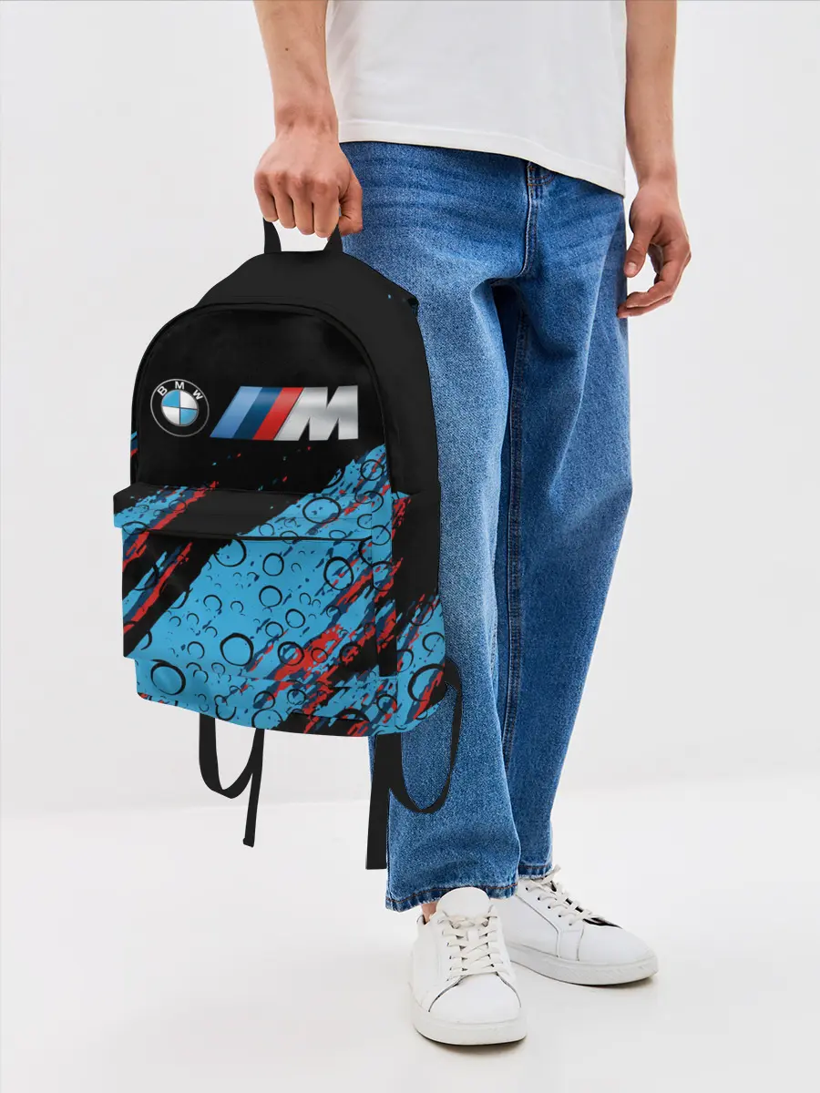 Рюкзак джинсовый / BMW.