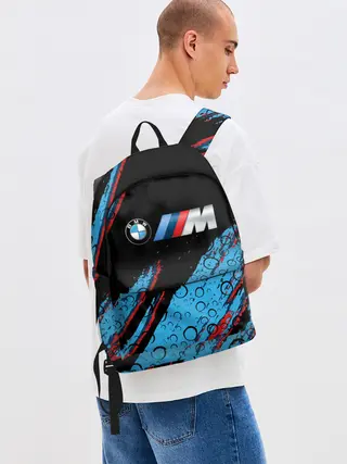 Рюкзак джинсовый / BMW.