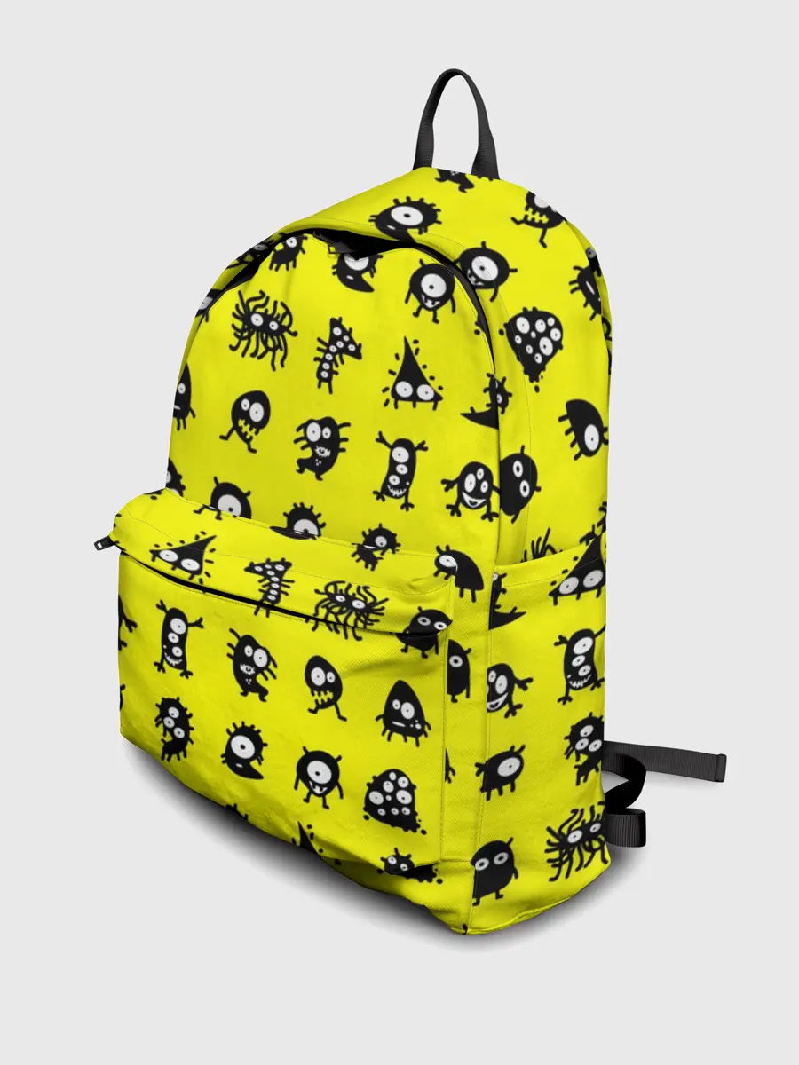 Рюкзак джинсовый / монстры