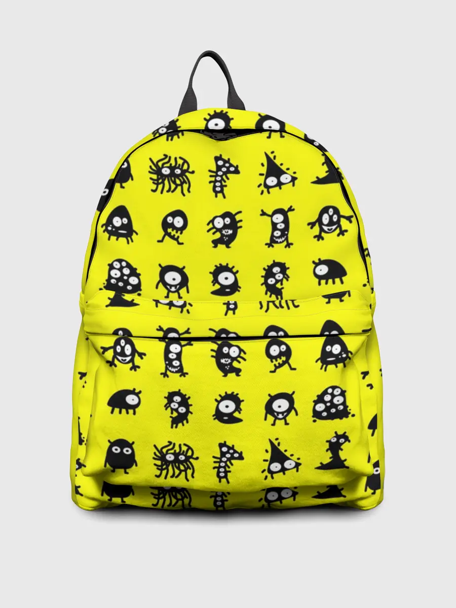 Рюкзак джинсовый / монстры