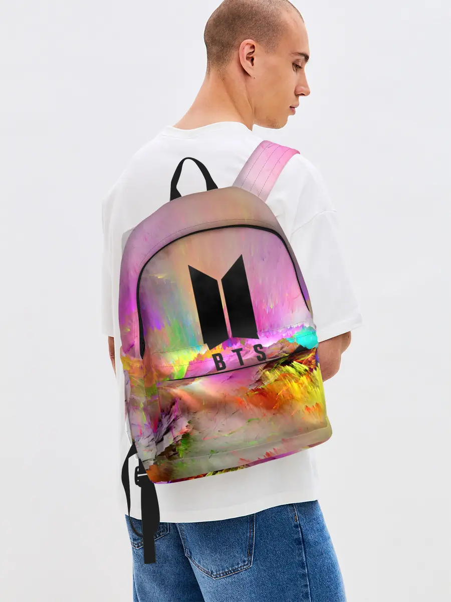 Рюкзак джинсовый / BTS