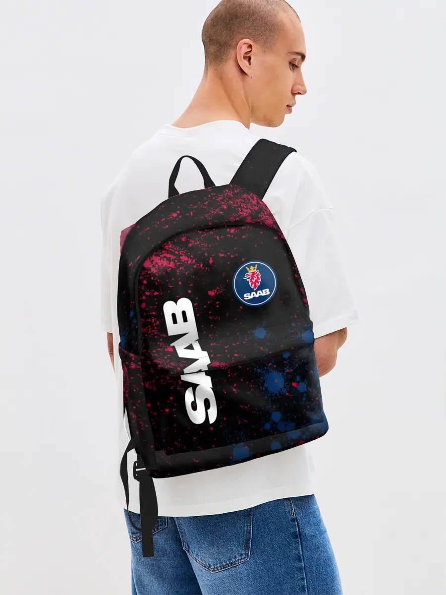 Рюкзак джинсовый / SAAB / Сааб