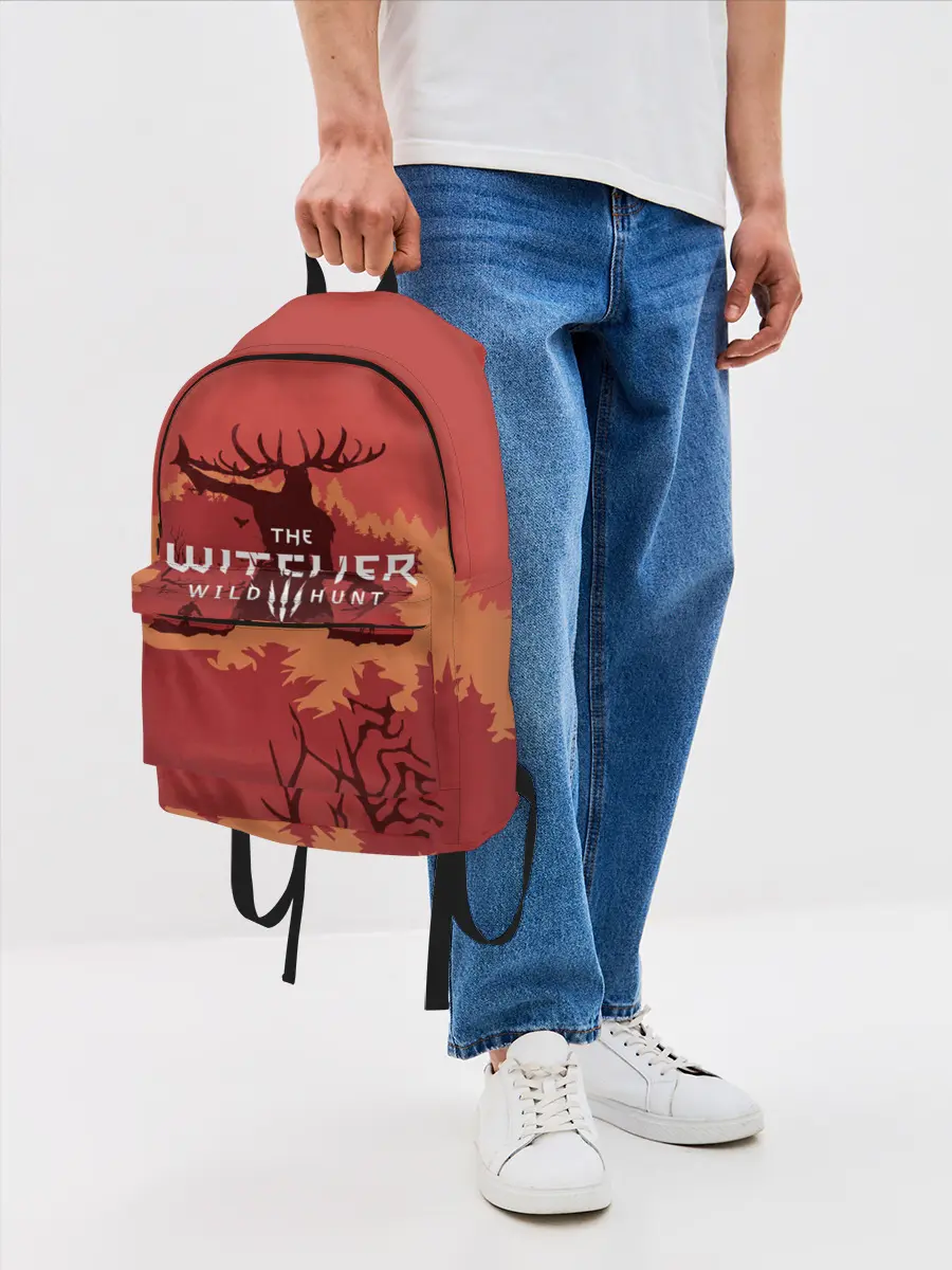 Рюкзак джинсовый / ВЕДЬМАК