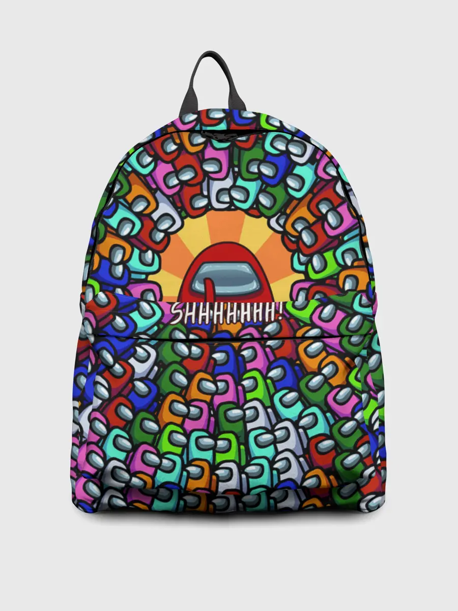 Рюкзак джинсовый / Among Us SHHHHHHH!