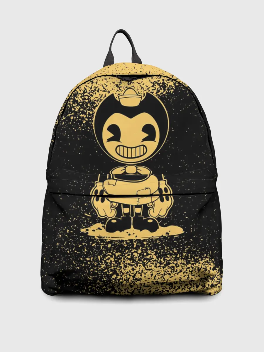 Рюкзак джинсовый / Bendy And The Ink Machine
