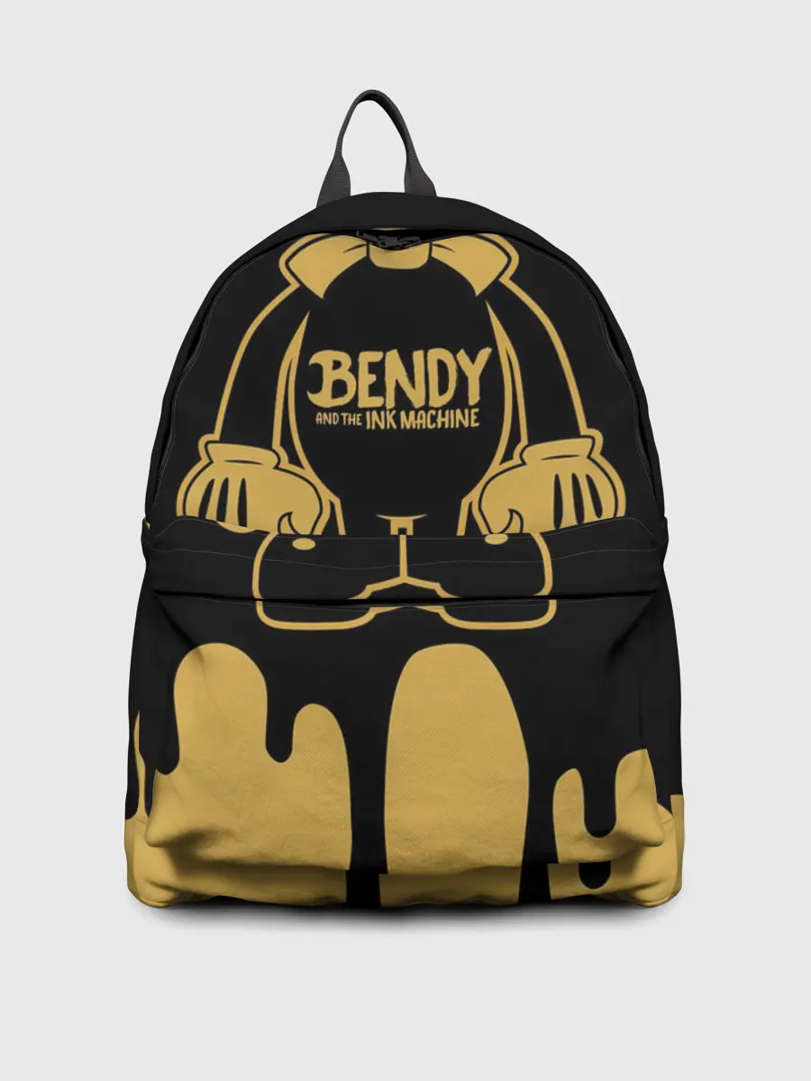 Рюкзак джинсовый / Bendy And The Ink Machine
