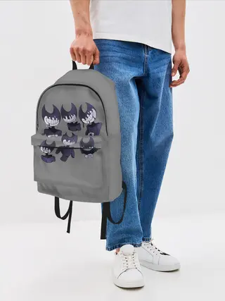 Рюкзак джинсовый / Bendy And The Ink Machine