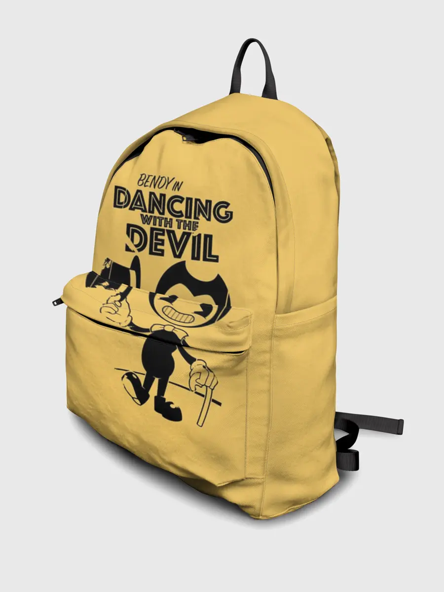 Рюкзак джинсовый / Bendy And The Ink Machine