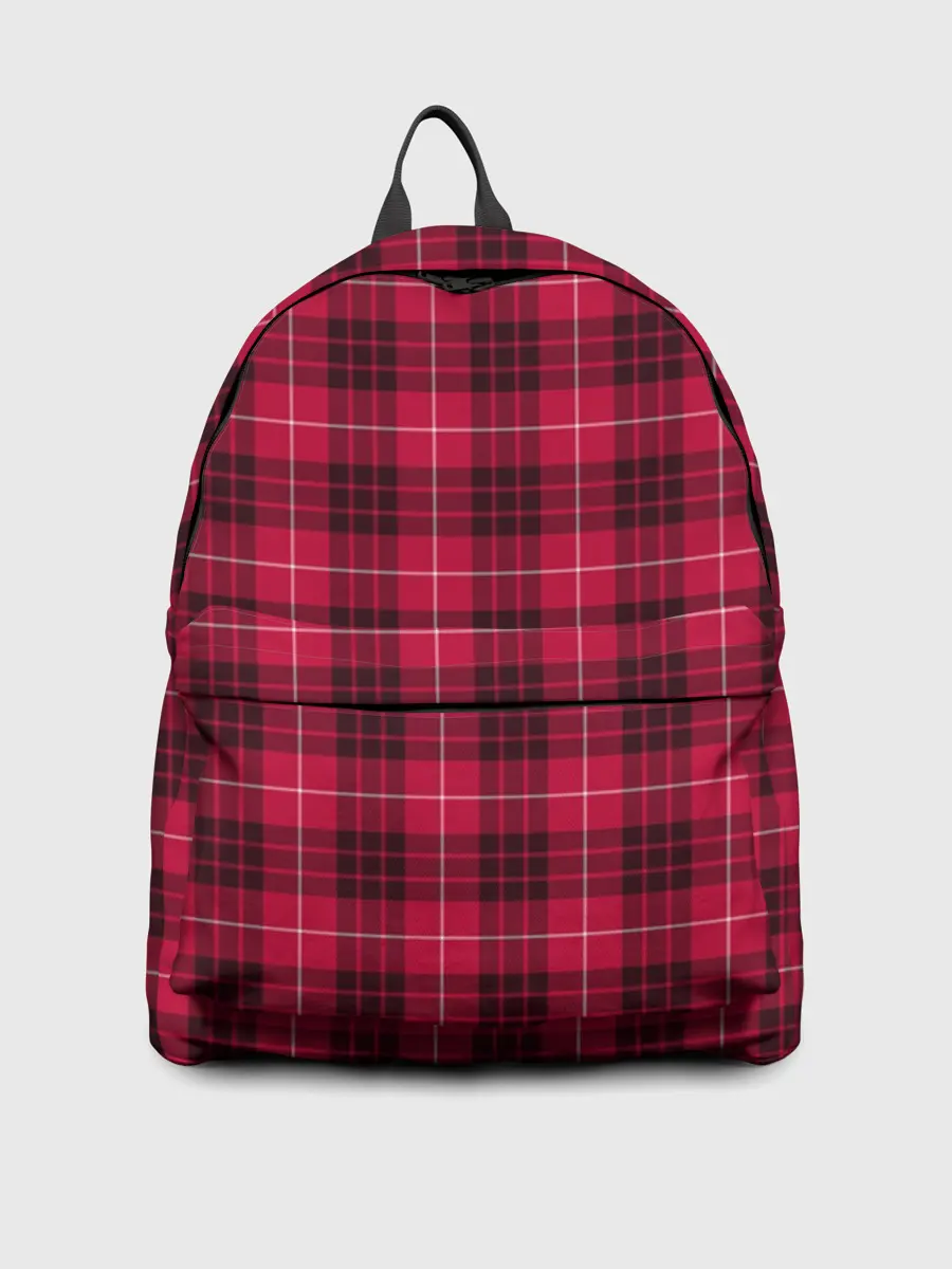 Рюкзак джинсовый / Клетка