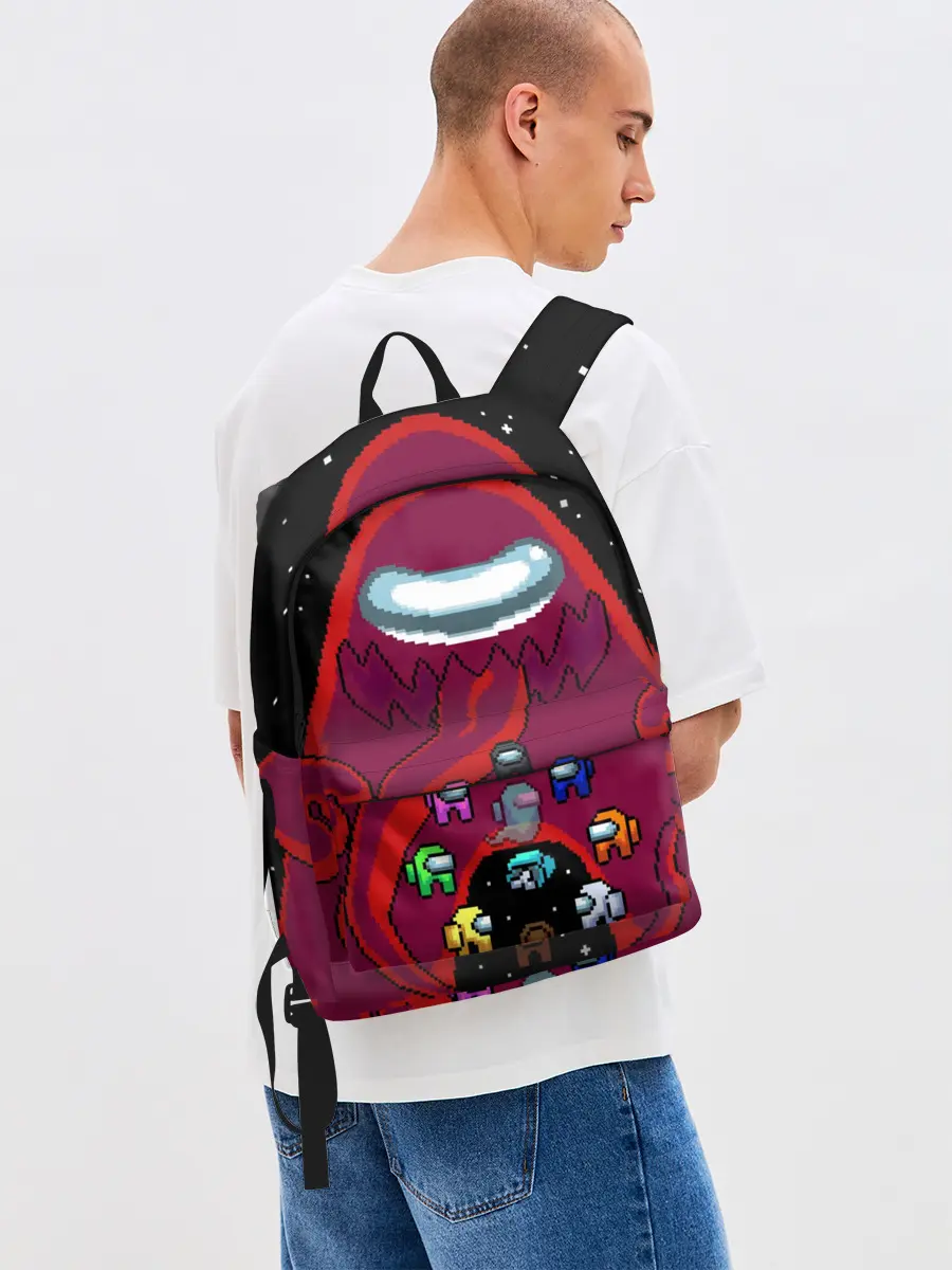 Рюкзак джинсовый / Impostor Monster