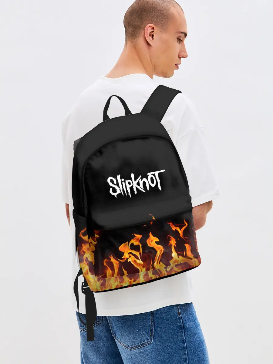 Рюкзак джинсовый / Slipknot