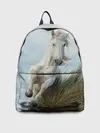 Рюкзак джинсовый / Лошадь