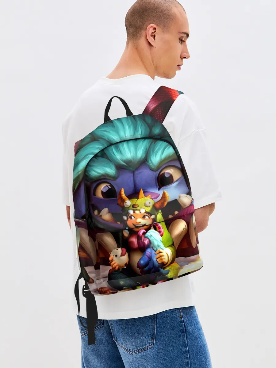 Рюкзак джинсовый / Нуну и Виллумп