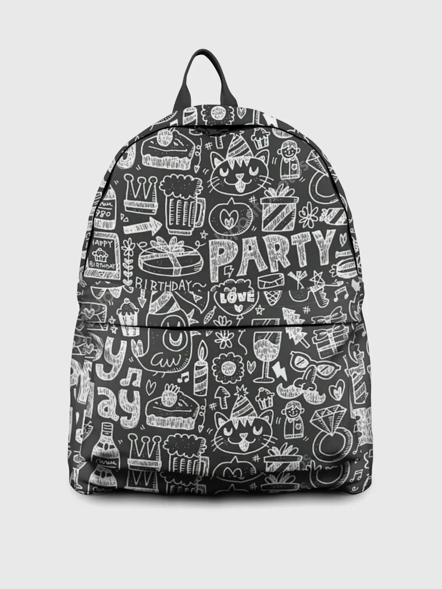 Рюкзак джинсовый / С днём рождения