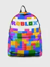 Рюкзак джинсовый / ROBLOX LEGO