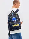 Рюкзак джинсовый / SONIC.