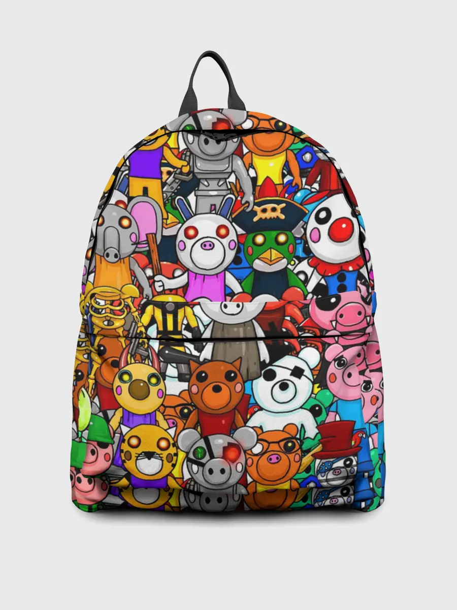 Рюкзак джинсовый / ROBLOX PIGGY