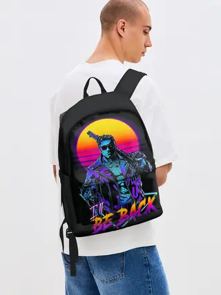 Рюкзак джинсовый / I WILL BE BACK | TERMINATOR