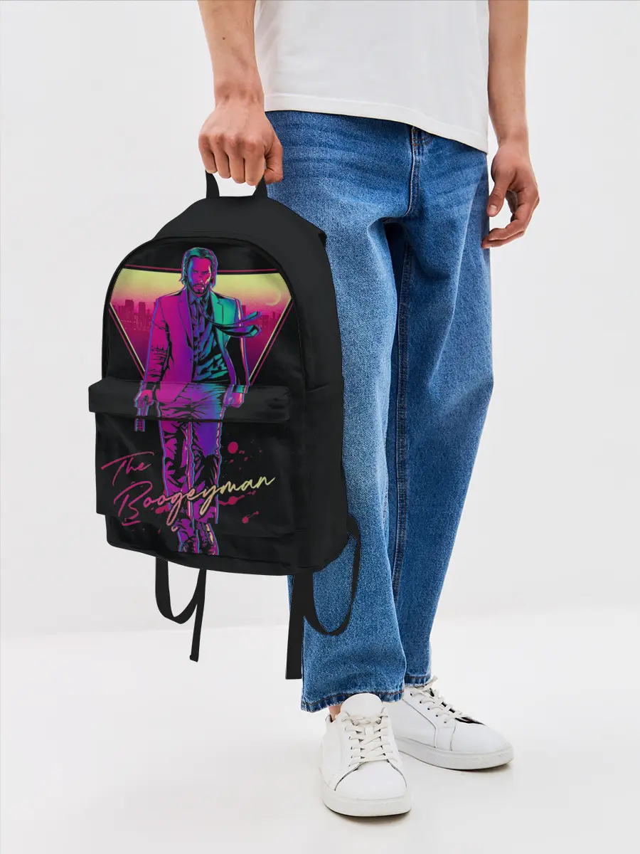 Рюкзак джинсовый / Киану Ривз | John Wick