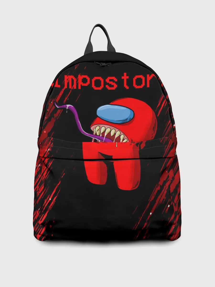 Рюкзак джинсовый / AMONG US - IMPOSTOR