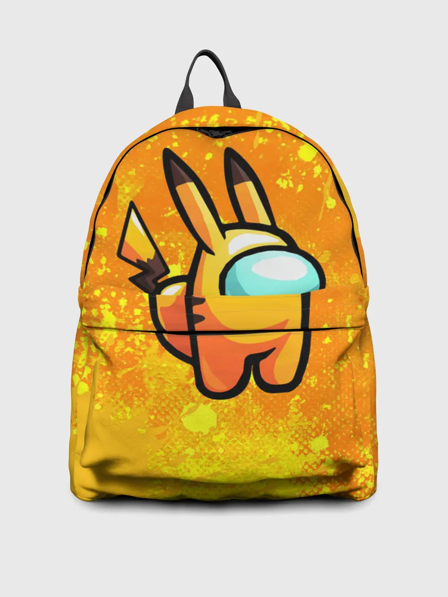 Рюкзак джинсовый / AMONG US - Pikachu