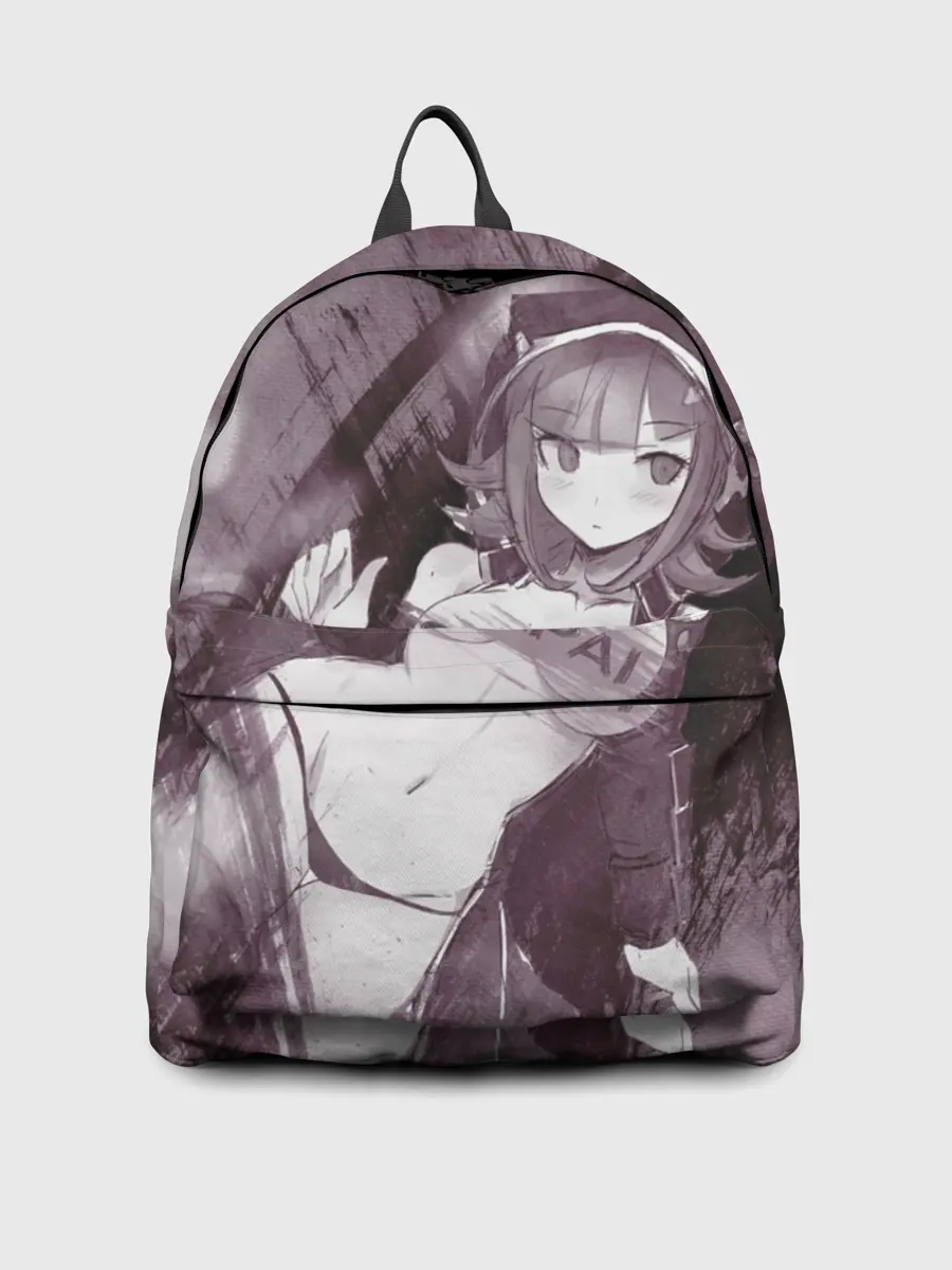 Рюкзак джинсовый / Danganronpa акварель