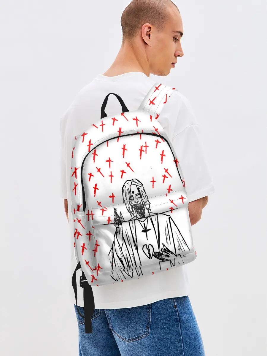 Рюкзак джинсовый / GHOSTEMANE