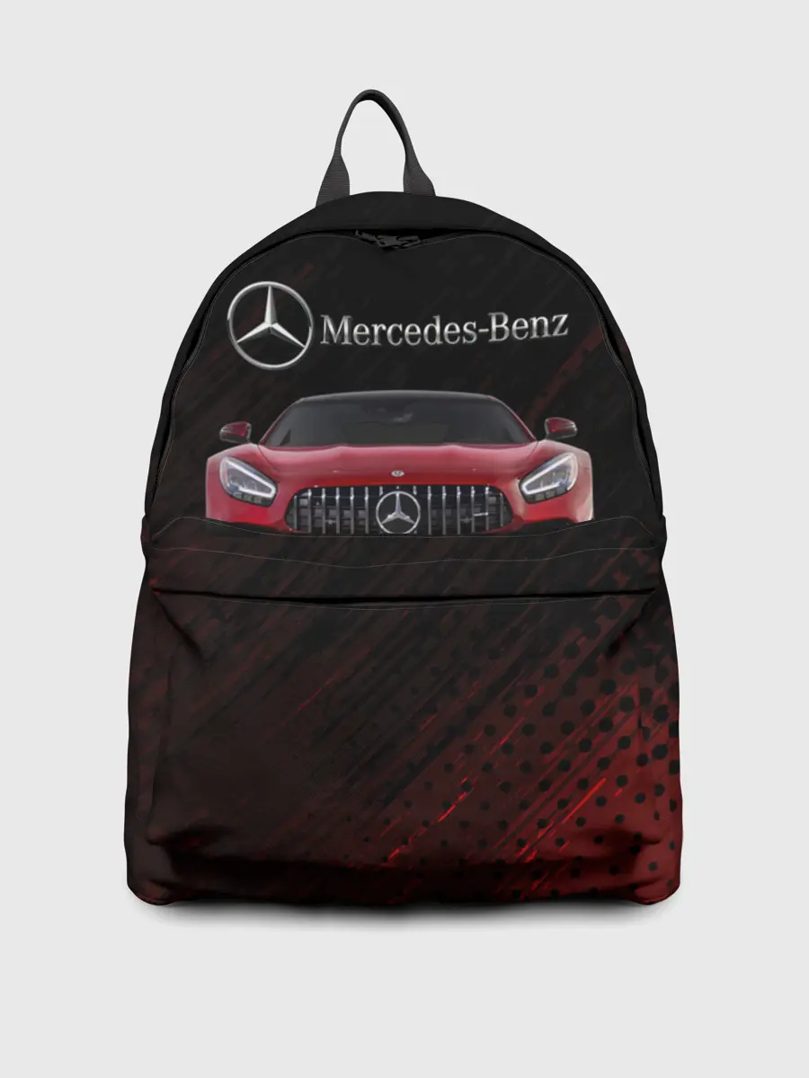 Рюкзак джинсовый / Mercedes Benz AMG.