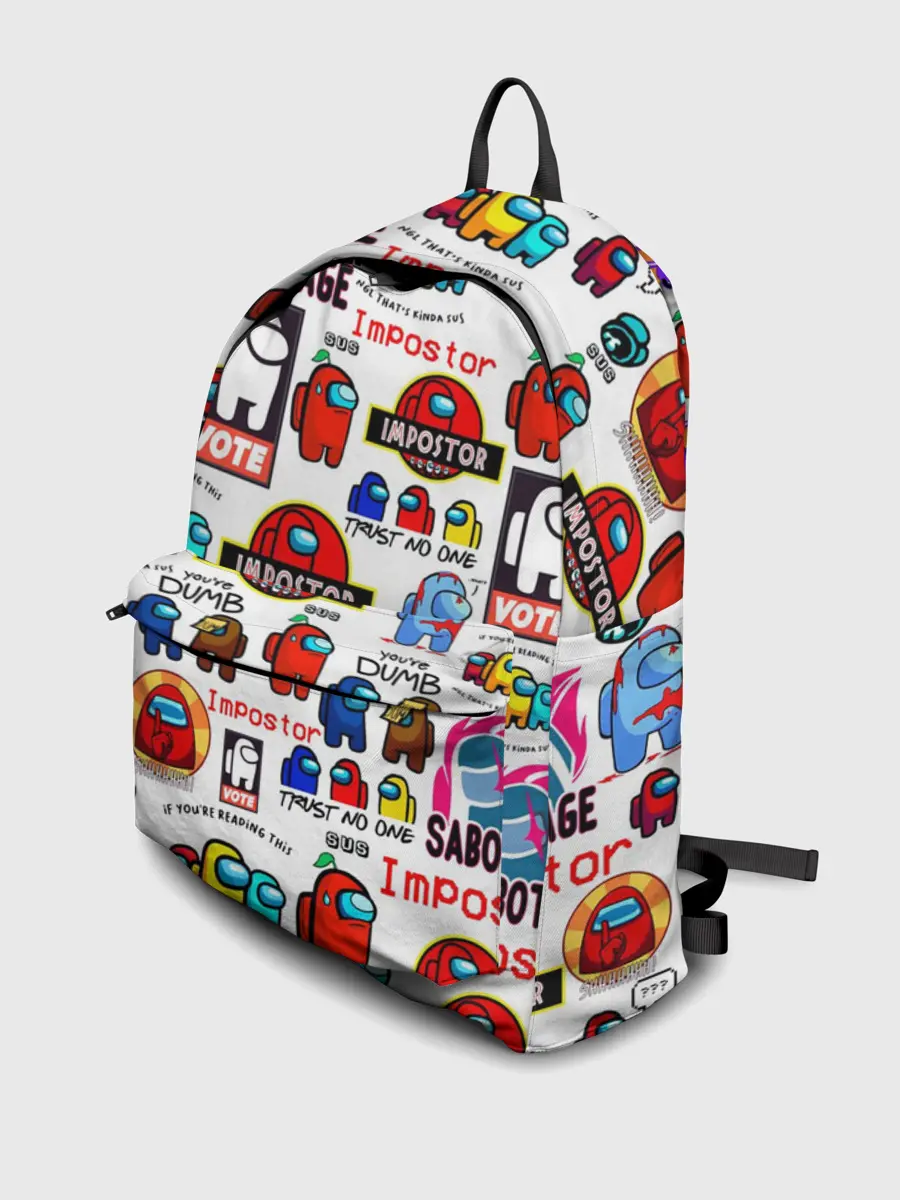 Рюкзак джинсовый / AMONG US